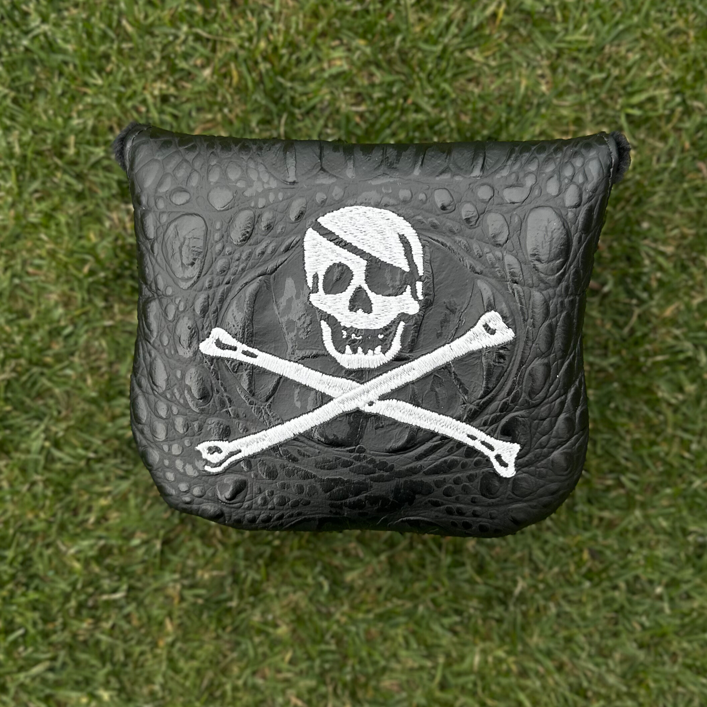 Jolly Roger Leather Mallet Putter