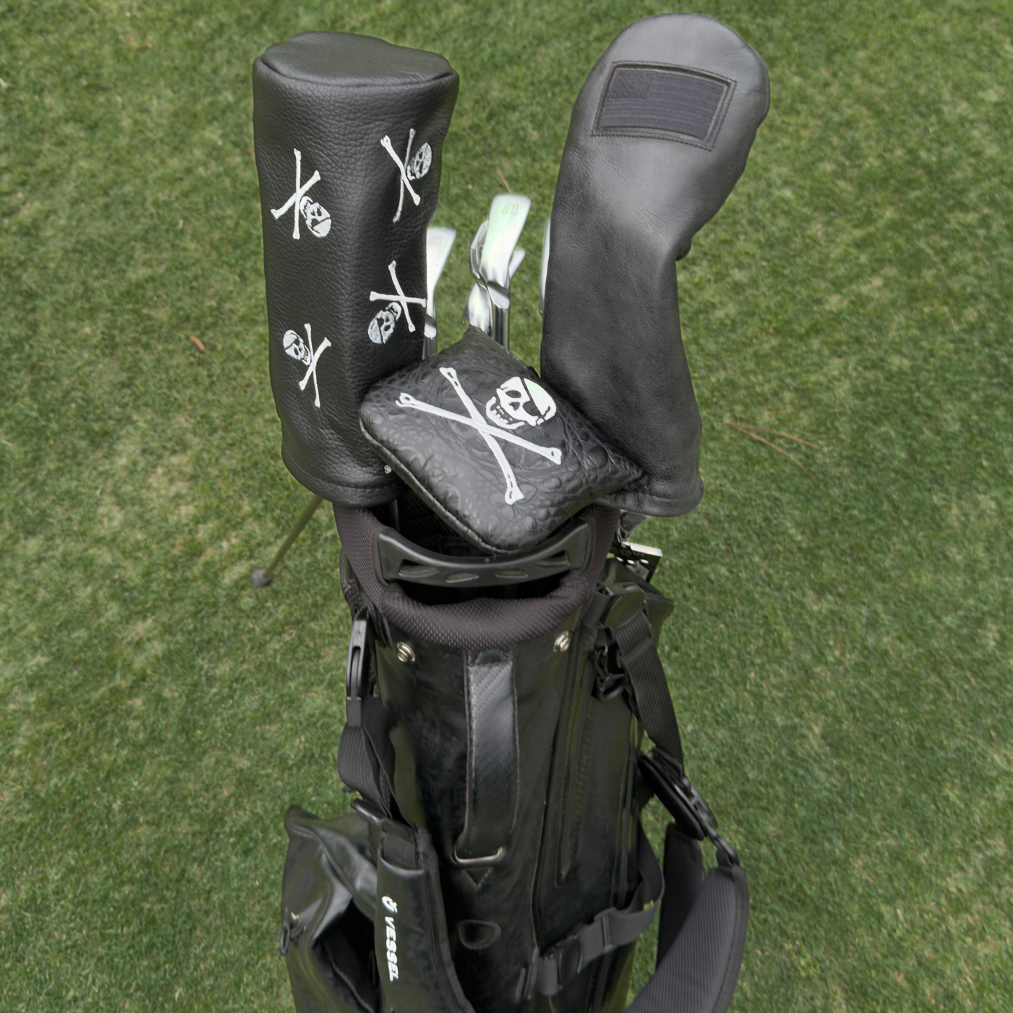 Jolly Roger Leather Mallet Putter