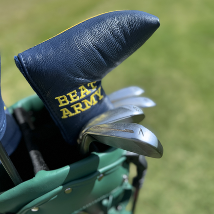 Beat Army Leather Headcovers