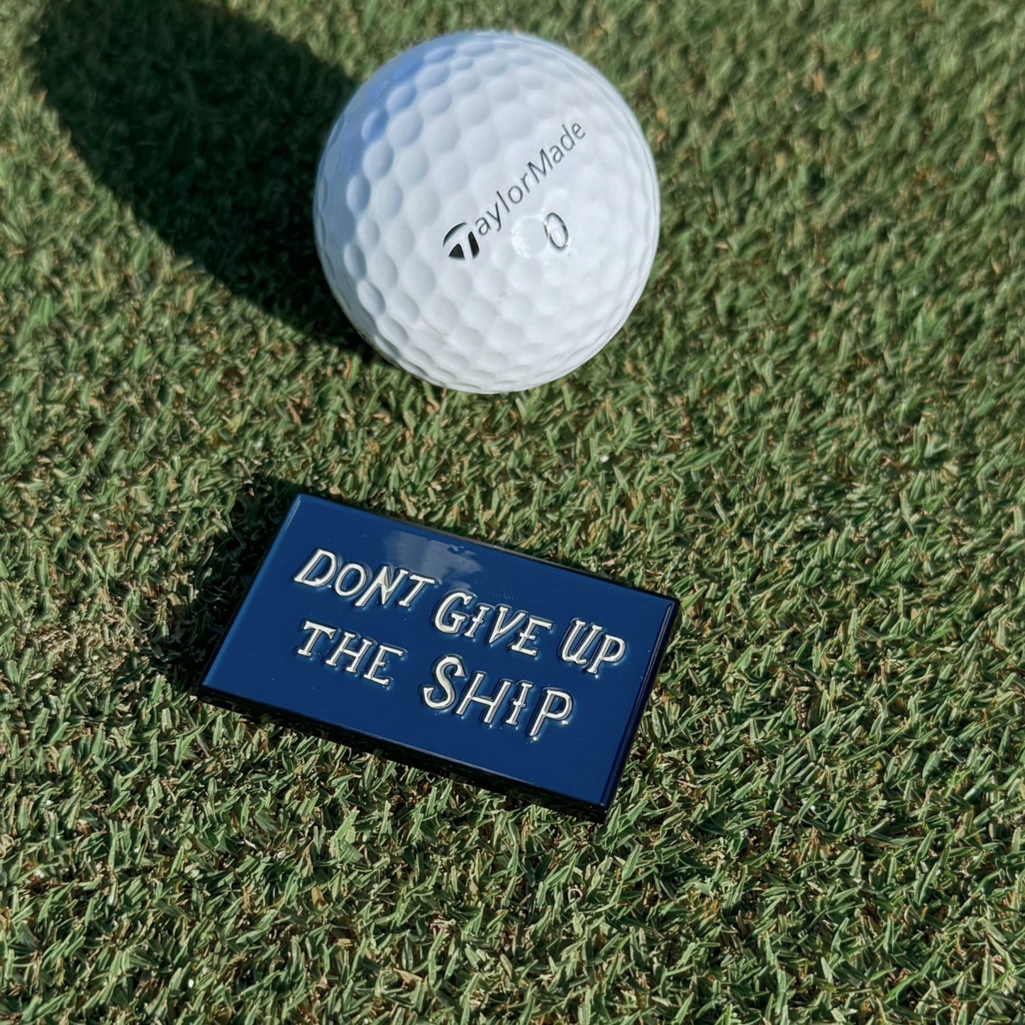 Don't Give Up the Ship Ball Marker