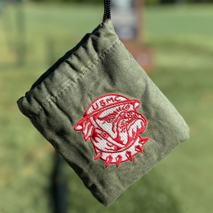 Waxed Canvas USMC Pouch