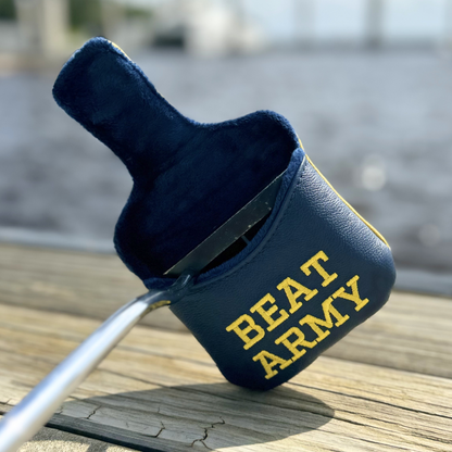 Beat Army Leather Headcovers