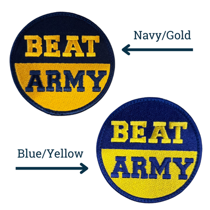 Beat Army Patch (velcro)