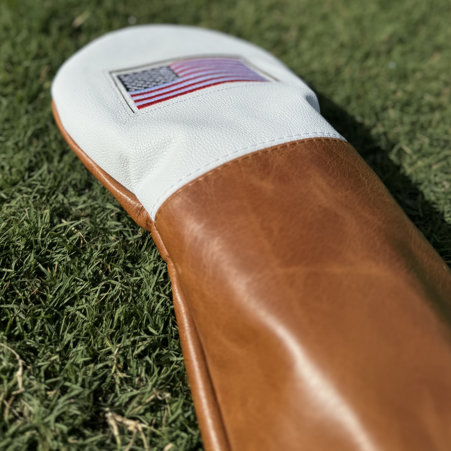 American Flag Leather Headcovers