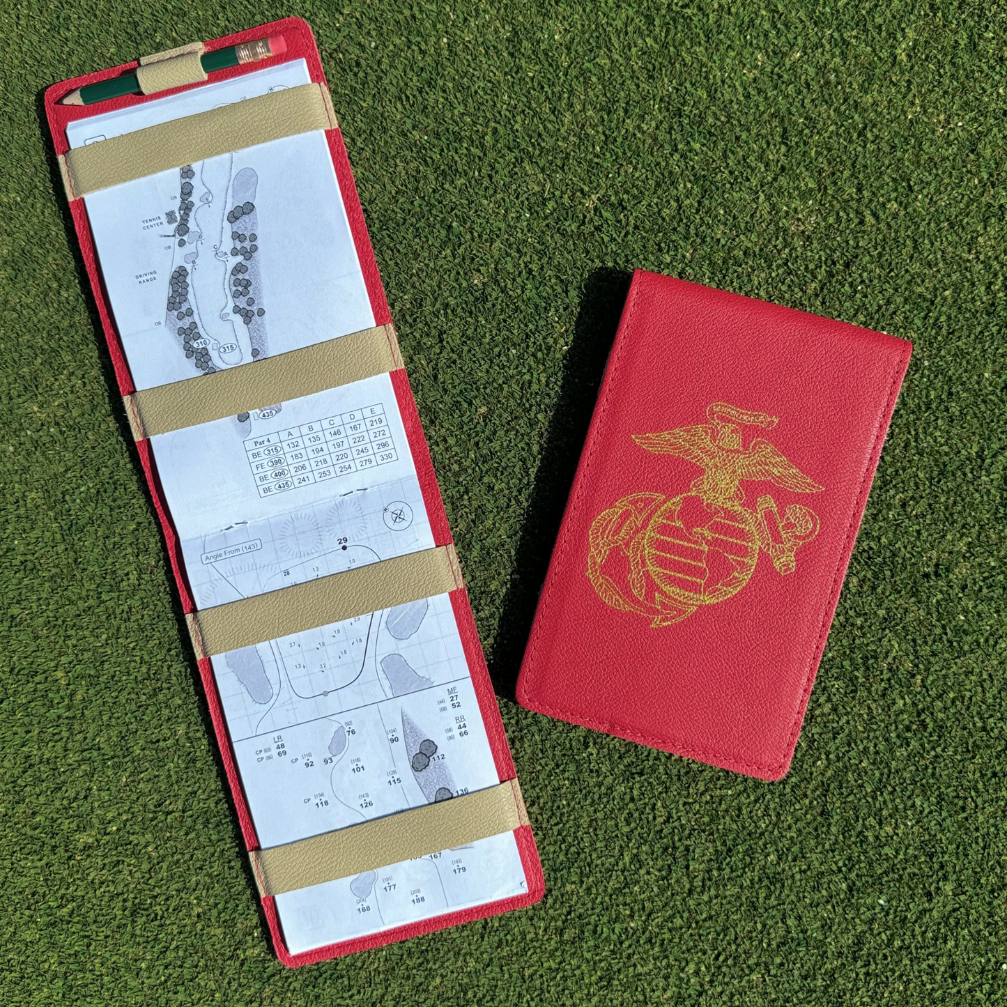 USMC Yardage Book Cover